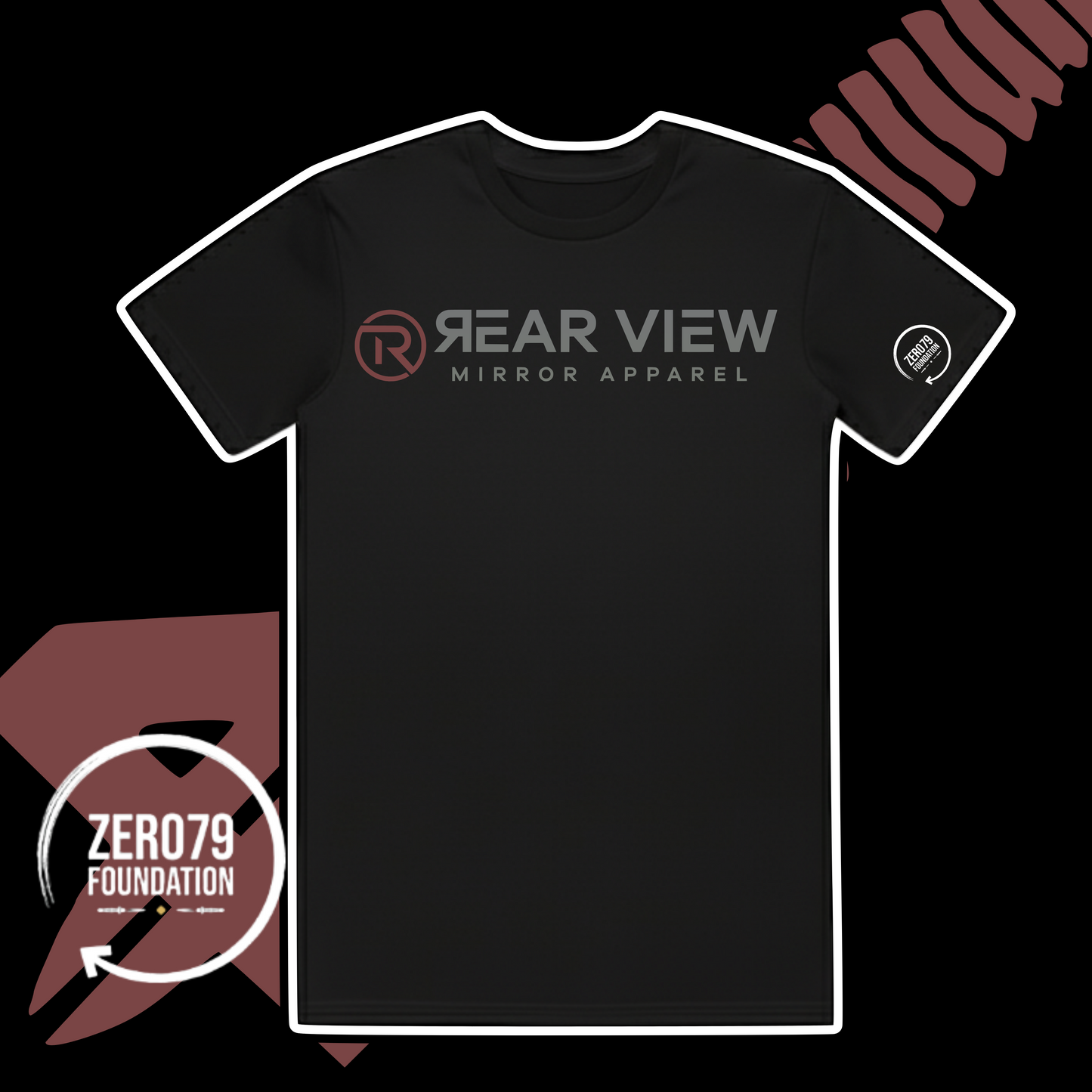 Basic - Staple Tee - Rear View Mirror Apparel - Zero79
