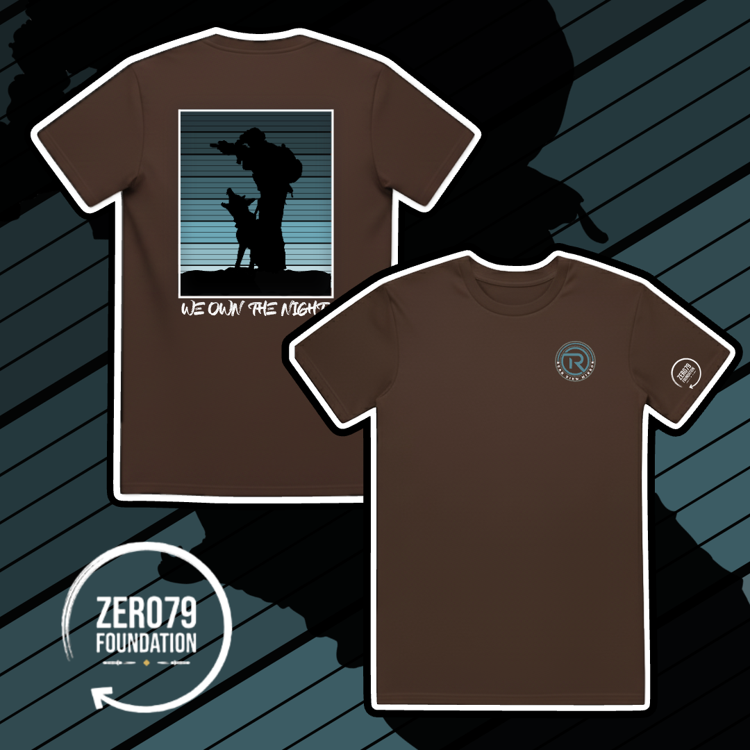 We Own the Night - Staple Tee - Rear View Mirror Apparel - Zero79