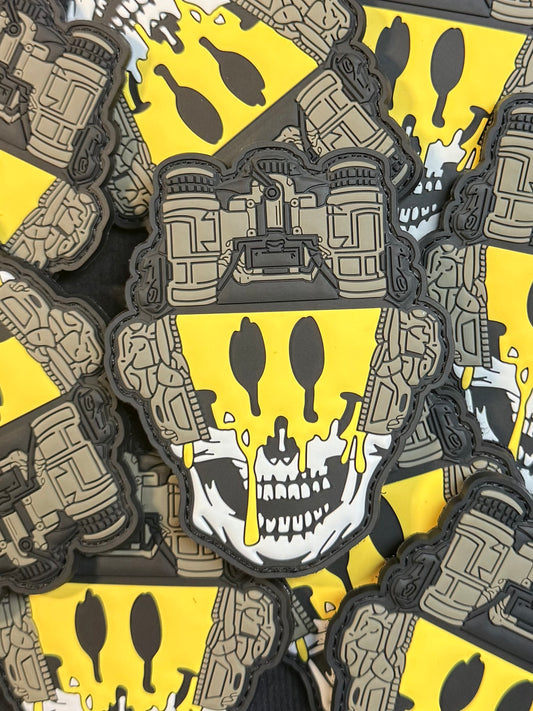 Happy Tactical- PVC Patch - Rear View Mirror Apparel