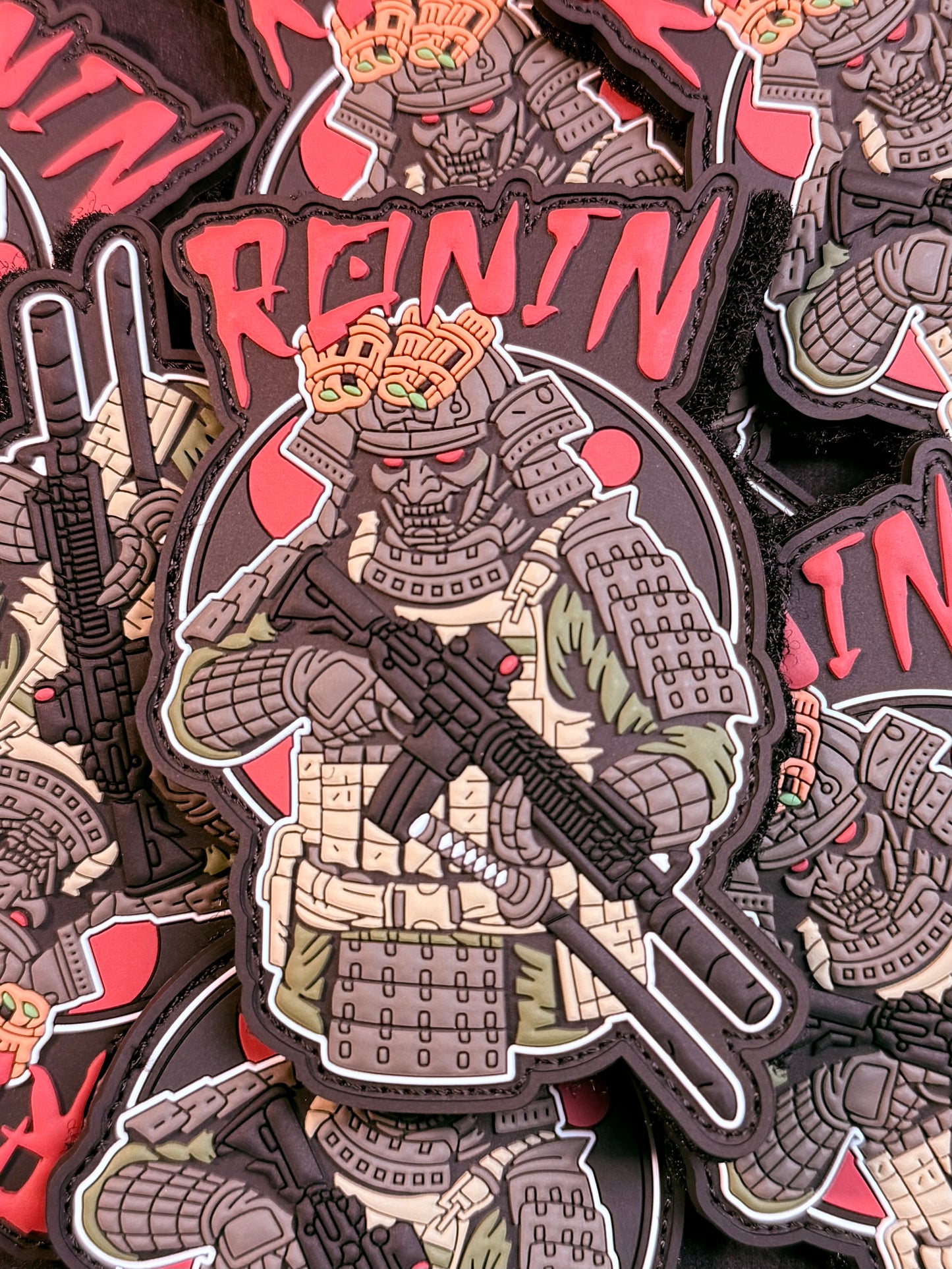 Ronin - PVC Patch - Rear View Mirror Apparel