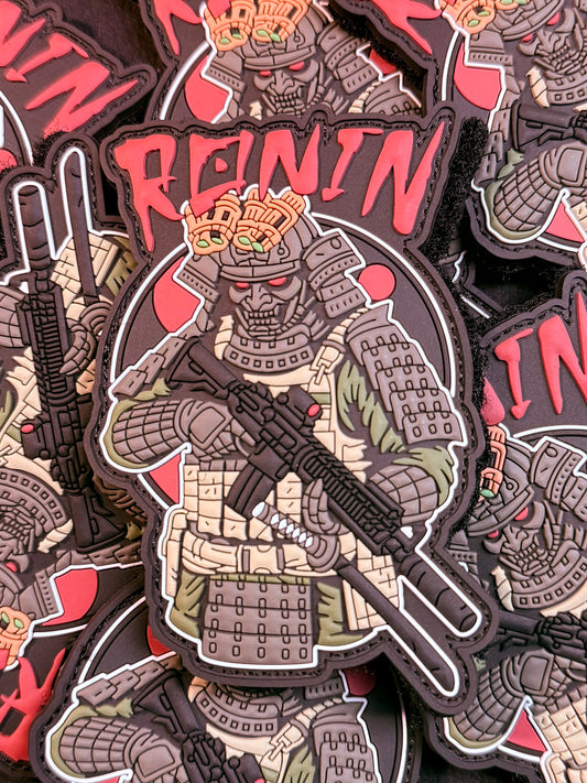 Ronin - PVC Patch - Rear View Mirror Apparel