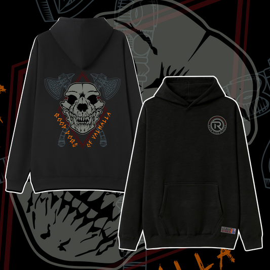 Good Dogs of Valhalla - Pocket Hoodie - Rear View Mirror Apparel