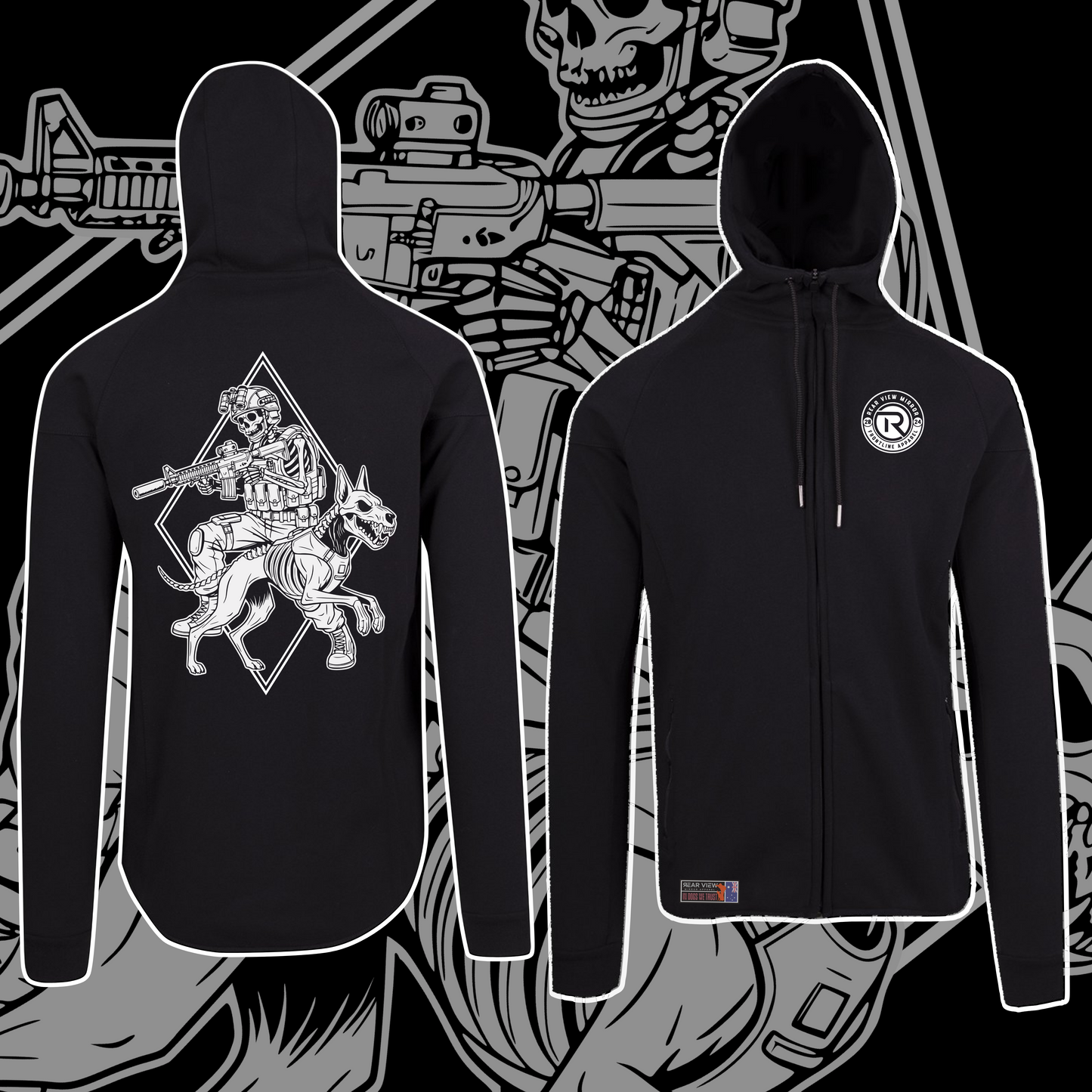War Dog - Polar Fleece - Rear View Mirror Apparel