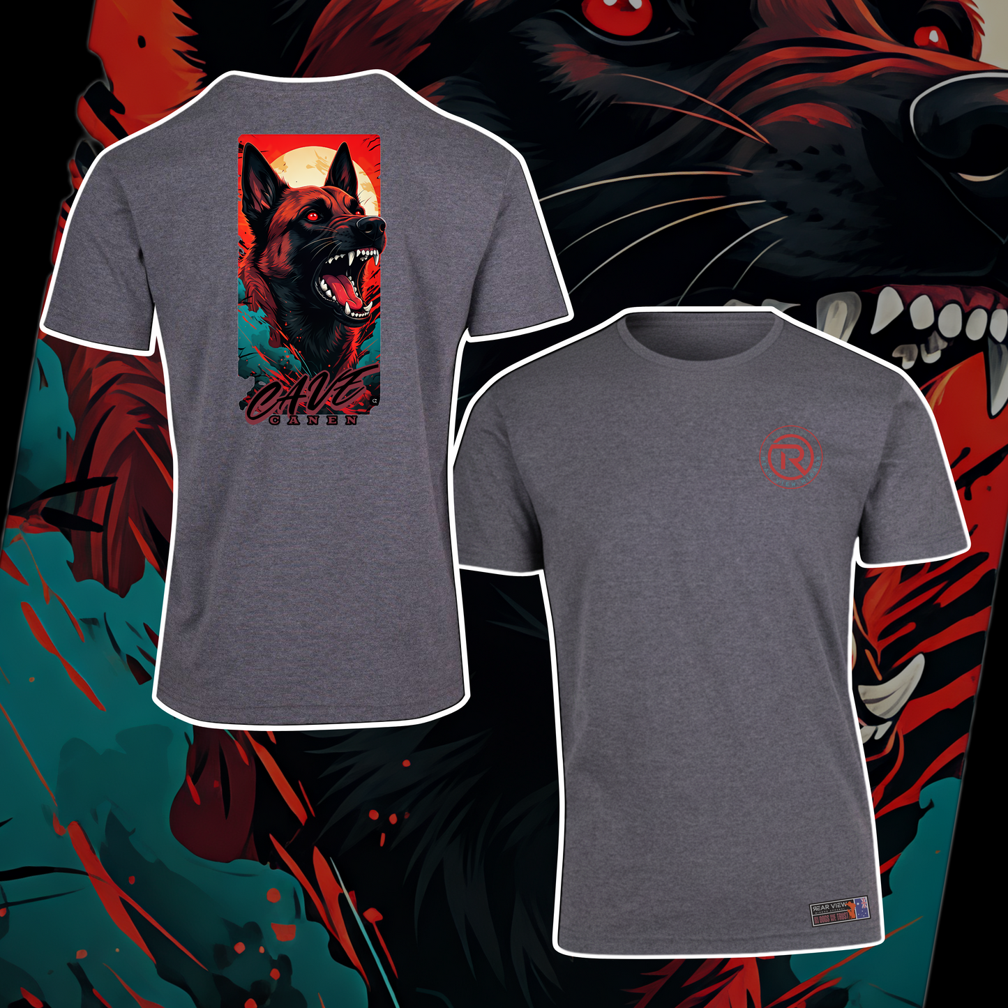 Cave Canem - Staple Tee - Rear View Mirror Apparel